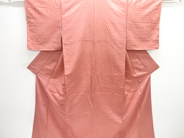 JAPANESE KIMONO / UNUSED TORTOISE SHELL PATTERN KOMON